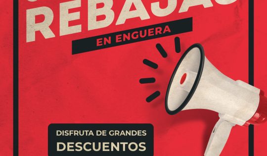 cartel rebajas en enguera 2023