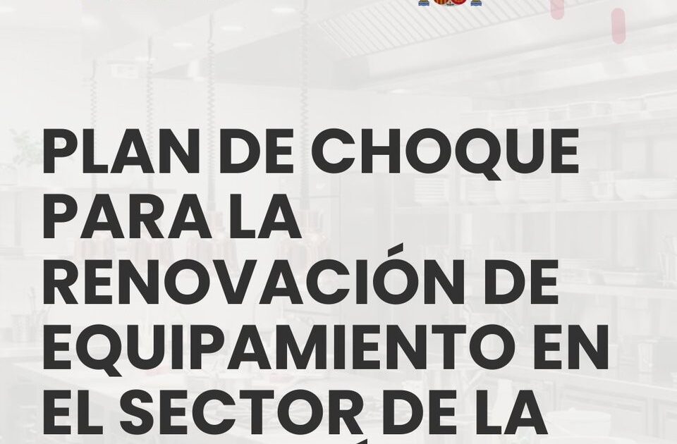 enovar maquinaria y equipamiento en hostelería