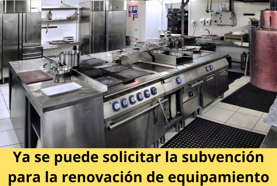 Ayudas para renovar el equipamiento de tu negocio de hostelería: hasta 11.000€ subvencionables
